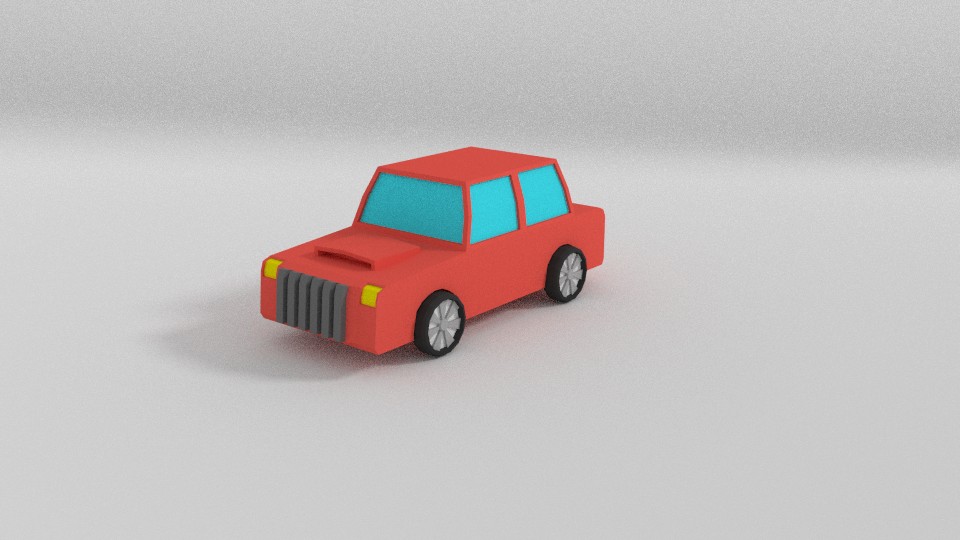 Low Poly Cars Scene preview image 3